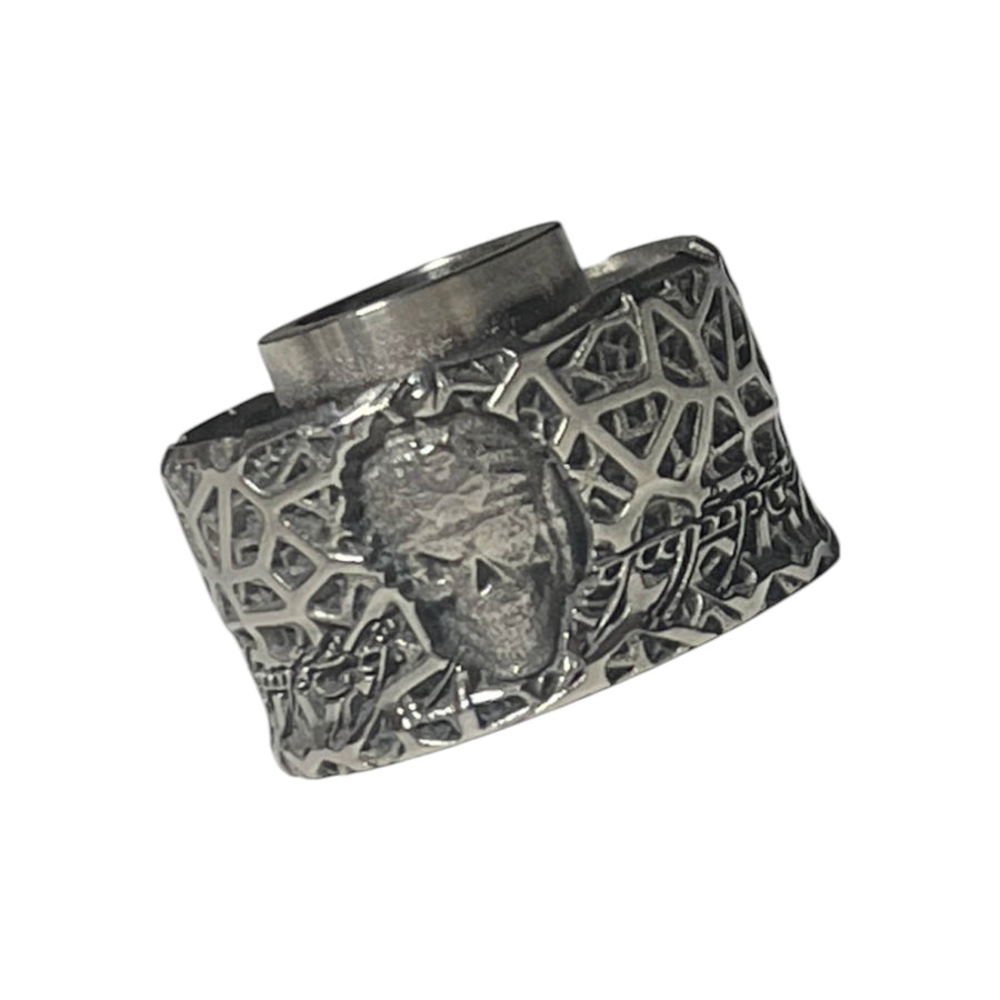 Antiquity V1 Titanium cap  Multilevel LOTR and Pirate Full Engraved #AntF0013