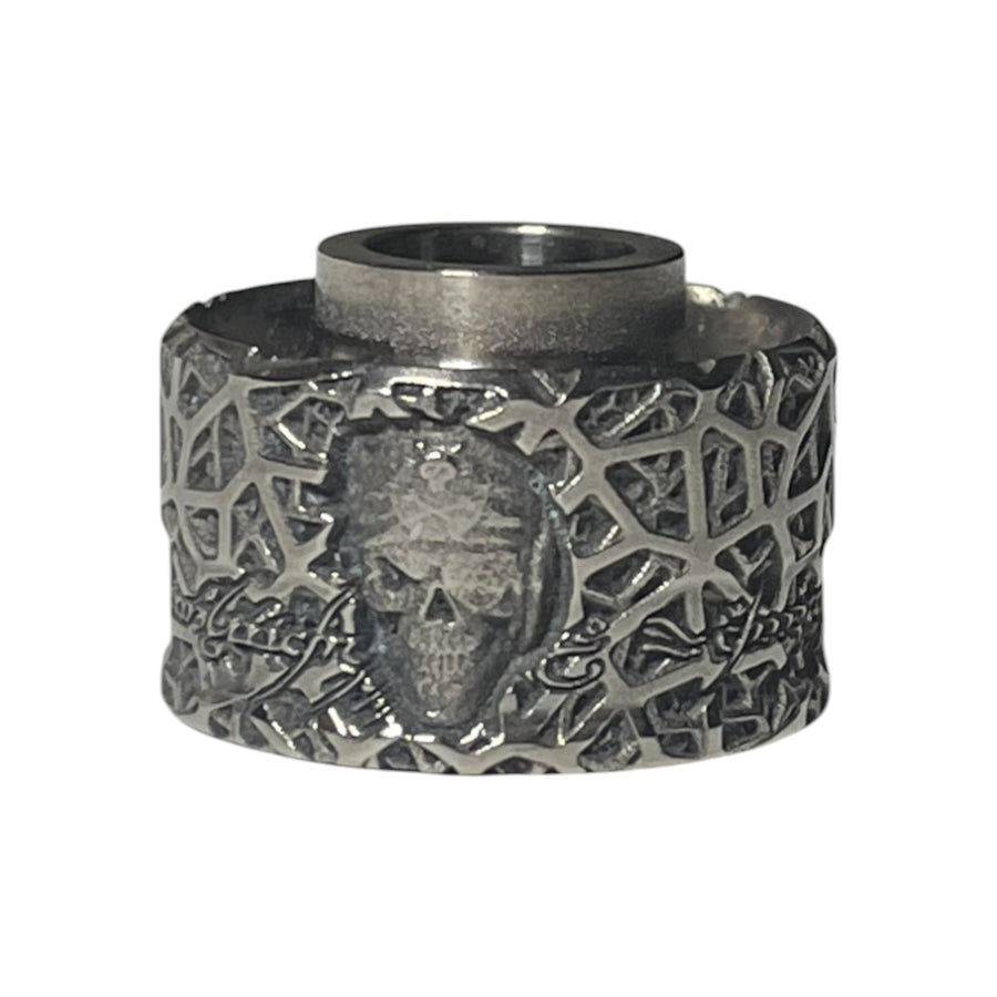 Antiquity V1 Titanium cap  Multilevel LOTR and Pirate Full Engraved #AntF0013