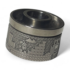 SILVER Detailed MARIO titanium cap engraved for Antiquity V2 #ANTV2 046