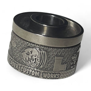 SILVER Detailed MARIO titanium cap engraved for Antiquity V2 #ANTV2 046