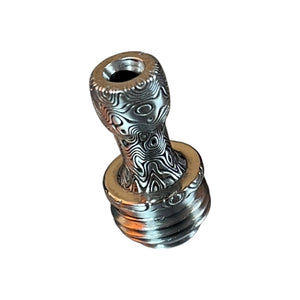 Titanium Boro Drip Tip - Damascus