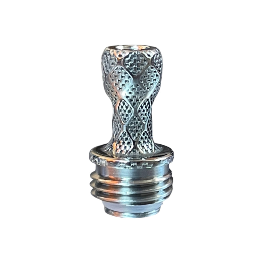 Titanium Boro Drip Tip - TI Fiber engraved