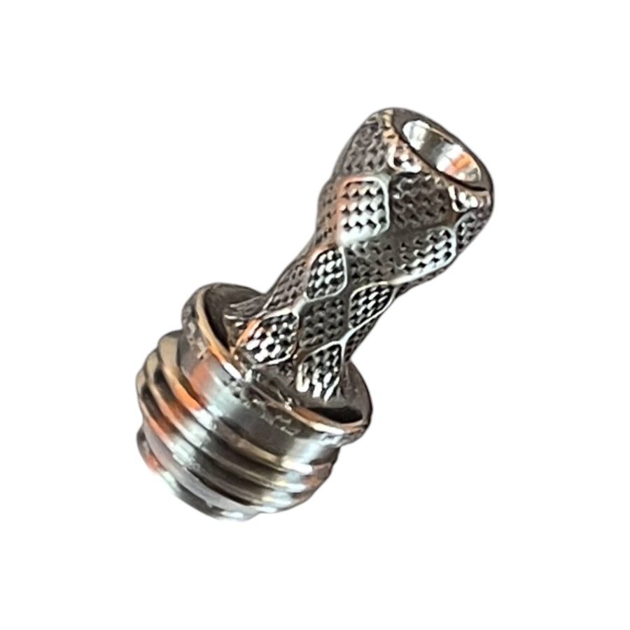 Titanium Boro Drip Tip - TI Fiber engraved