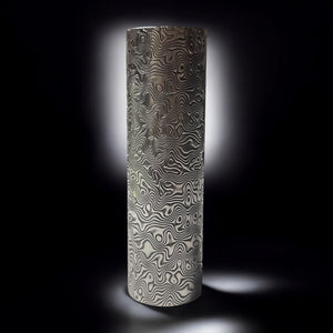 Damascus 2025 Engraved tube compatible with Stratum V6 and V10 mods