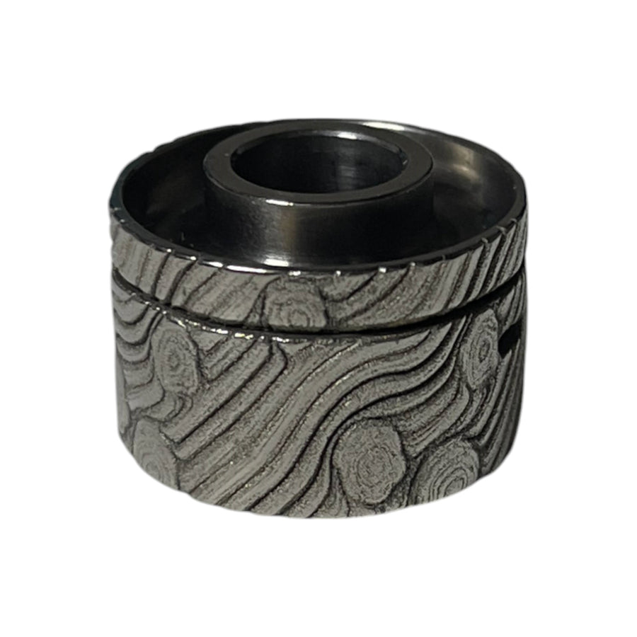 Full Engraved Antiquity V2 Titanium Cap BARK TREE 1 #F15