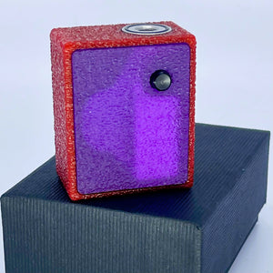 The Mini BF Mod Red Full Engraved  with Purple panels