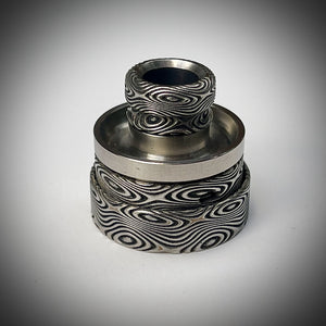 RELIEF DAMASCUS Drip Tip - Beauty Ring - Cap Antiquity V2 #41