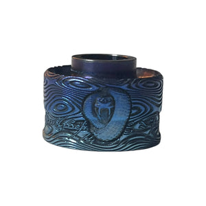 Antiquity V1 Colored Titanium cap  Multilevel LOTR and Snake Full Engraved #AntF0014