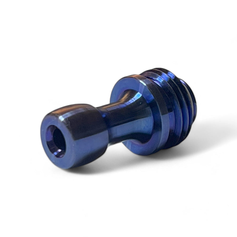 Titanium Boro Drip Tip - Purple blue