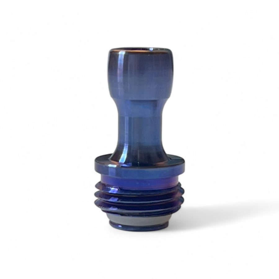 Titanium Boro Drip Tip - Purple blue