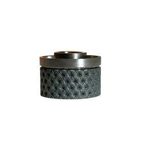 Antiquity V2 titanium cap engraved with Chesterfield pattern. Like diamonds.