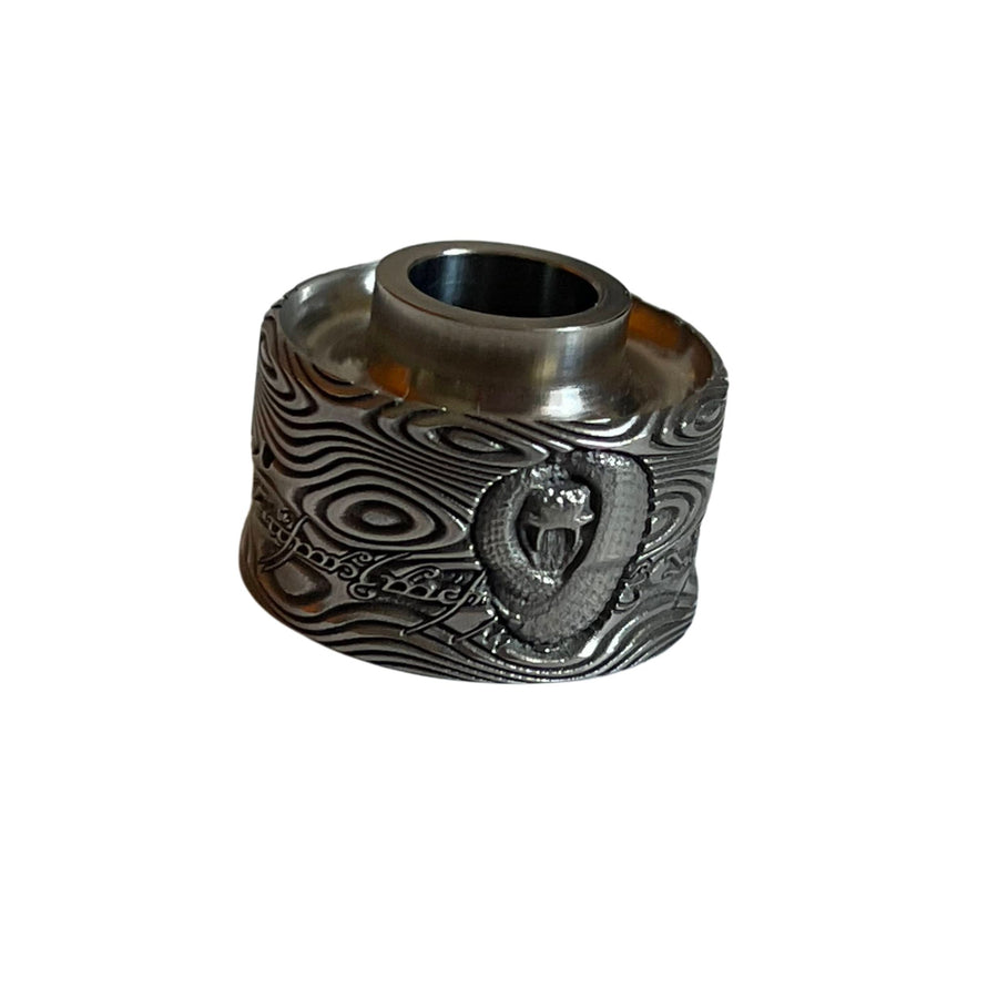 Antiquity V1 Titanium cap  Damas LOTR and Snake Full Engraved #AntF0012