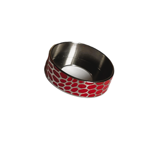 Red Tactical Beauty Ring Titanium 22mm Wowsers #W067