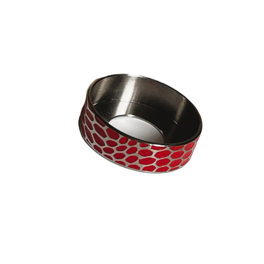 Red Tactical Beauty Ring Titanium 22mm Wowsers #W067