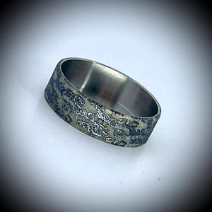 Graffiti Beauty Ring Titanium 22mm Wowsers #W061