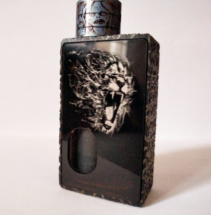 Porte gravée BF mod - Engraved BF Mod Panel - Lion