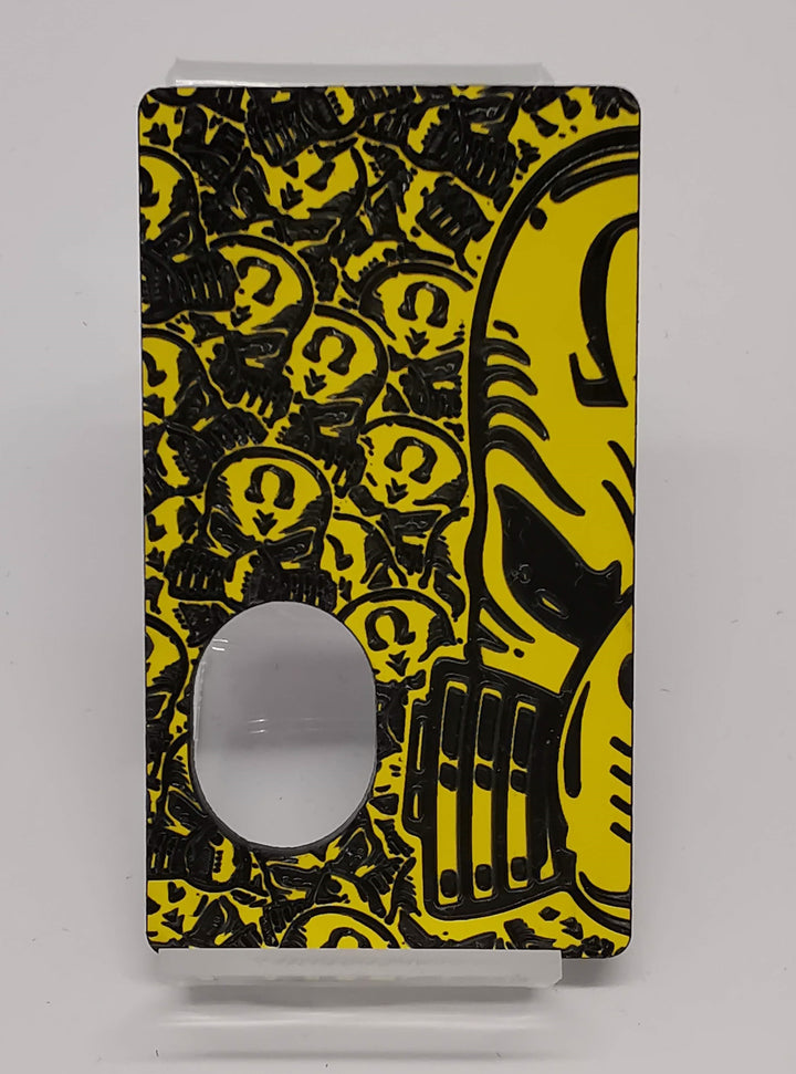 Porte gravée BF mod - Engraved BF Mod Panel -  Black and Yellow